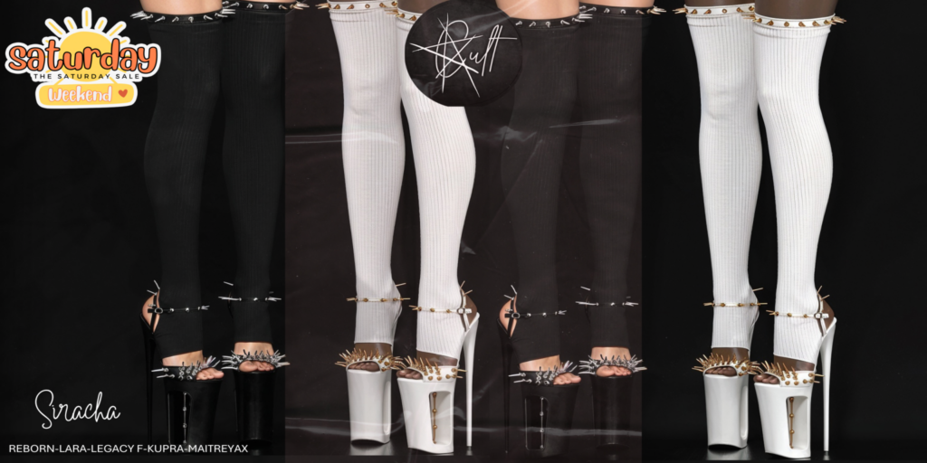 Siracha - Inithium/Legacy/Maitreya/Reborn/+mods	&lt;a href=&quot;http://maps.secondlife.com/secondlife/Cult%20Coven/129/75/33&quot; target=&quot;_blank&quot;&gt;Teleport&lt;/a&gt;