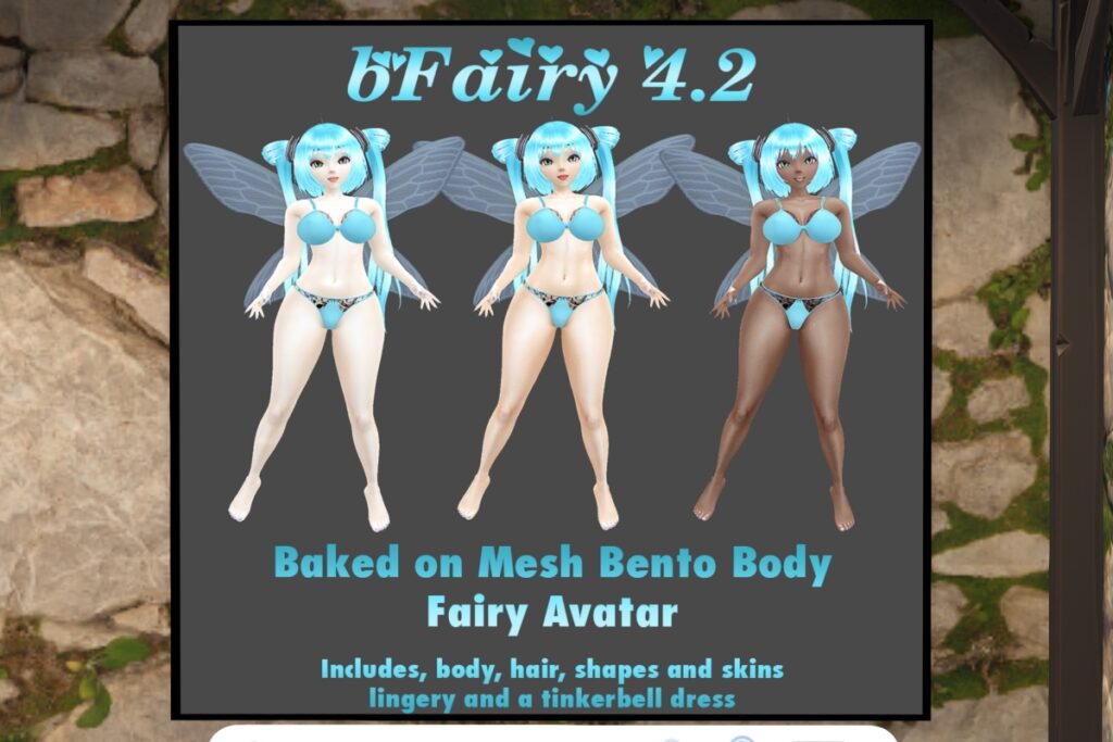 bFairy Mesh Body, L$1250