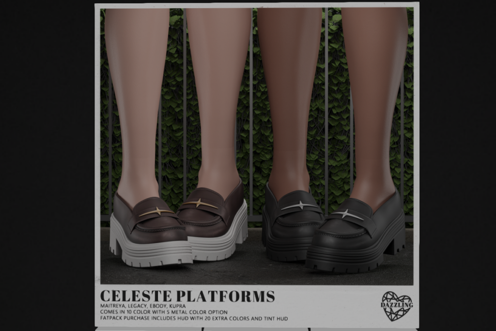 Celeste Platform - Inithium/Legacy/Maitreya/Reborn, L$299 each/L$699 FP