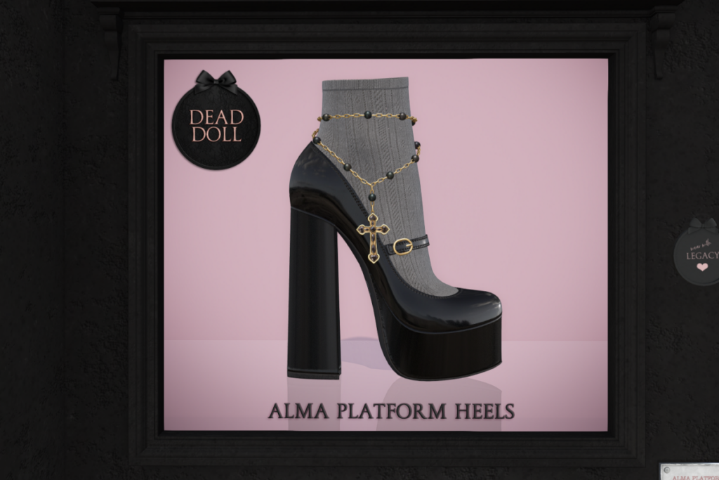 Alma Platform Heels - Legacy, L$490