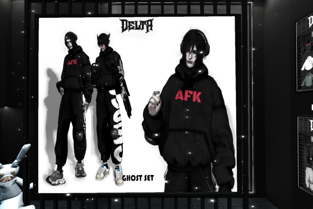 Ghost Hood - Legacy/Reborn, L$420 each/L$1600 FP | Ghost Steppers - Legacy/Reborn, L$325 each/L$1350 FP