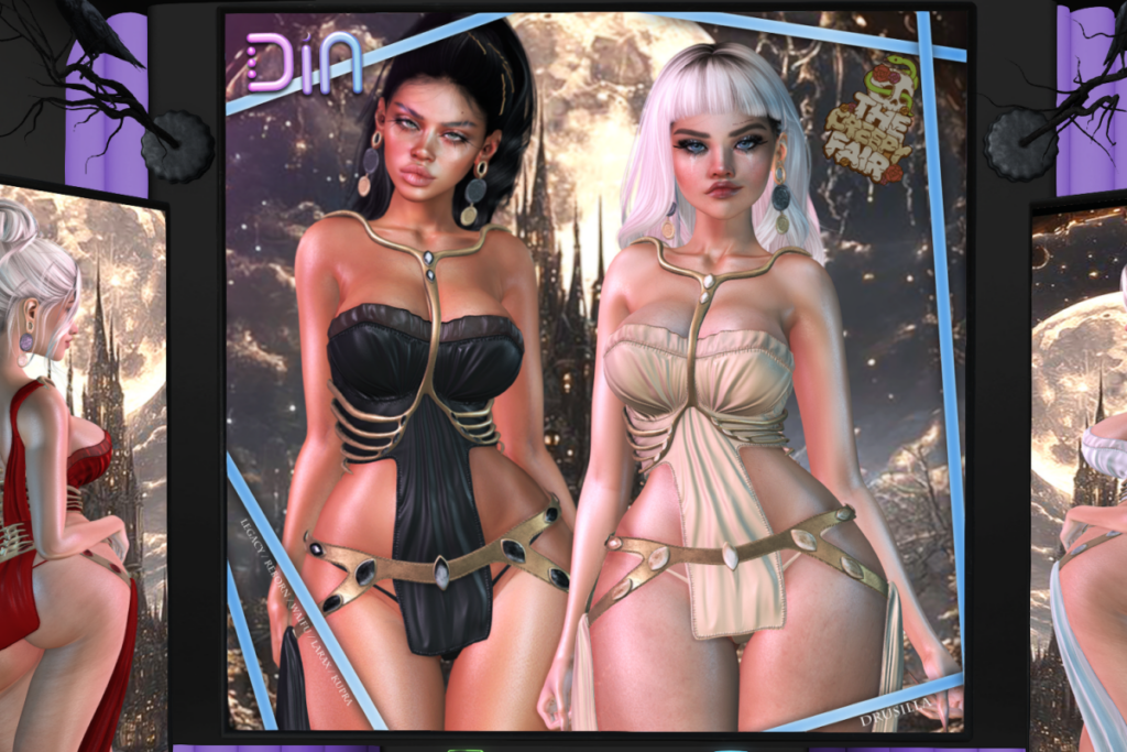Drusilla Dress &amp; Bottoms - Legacy/MaitreyaX/Reborn/+mods, L$195-L$395 each/L$2188 FP