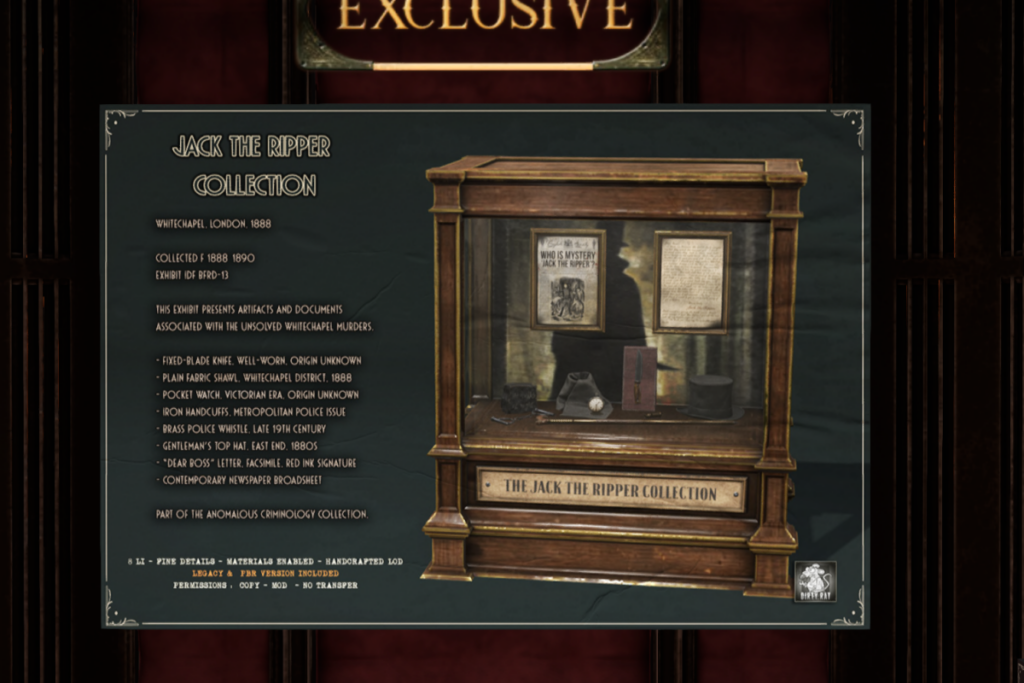 Jack The Ripper Collection, L$395