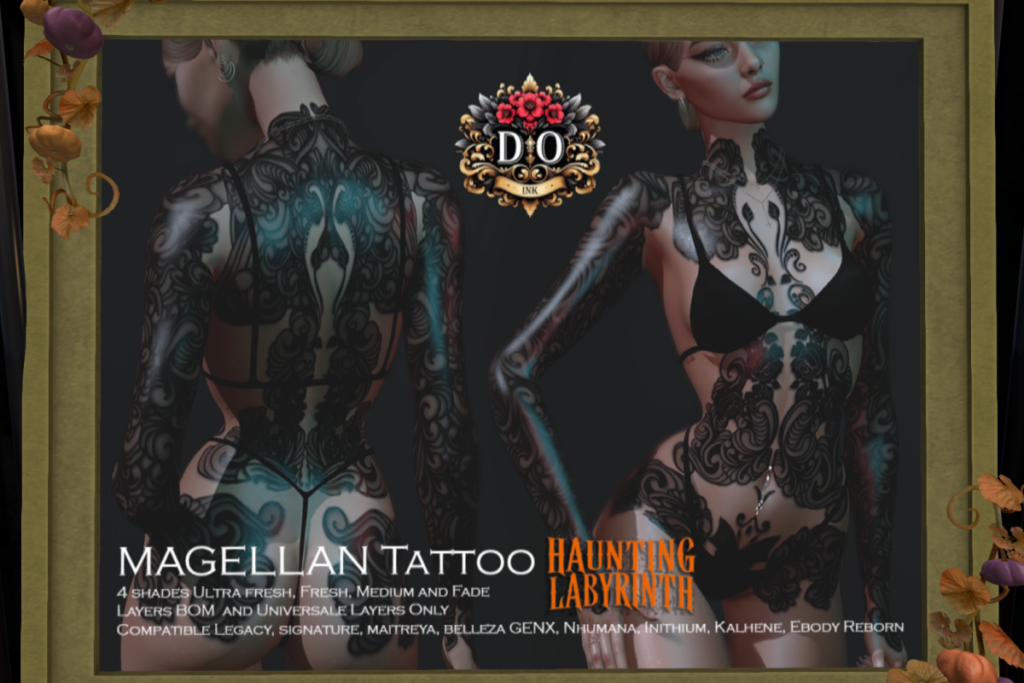 Magellan Tattoo, L$400