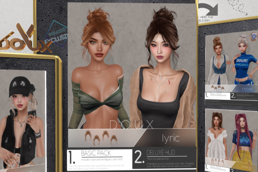 Lyric Hair, L$575 FP