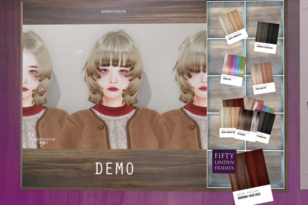 B19 Hair	&lt;a href=&quot;http://maps.secondlife.com/secondlife/Serenity%20Star/161/211/22&quot; target=&quot;_blank&quot;&gt;Teleport&lt;/a&gt;
