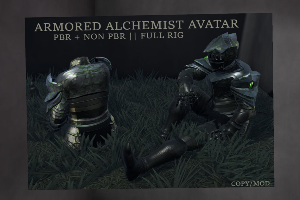 Armored Alchemist Avatar, L$420