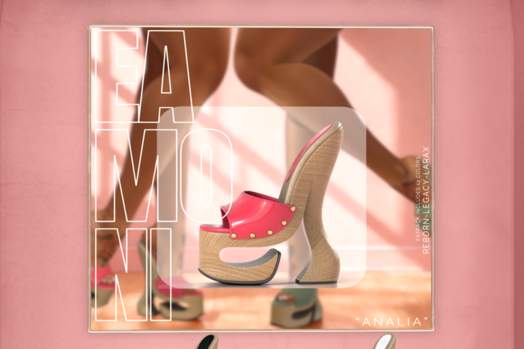 Analia Heels - Legacy/MaitreyaX/Reborn, L$299 each/L$899 FP