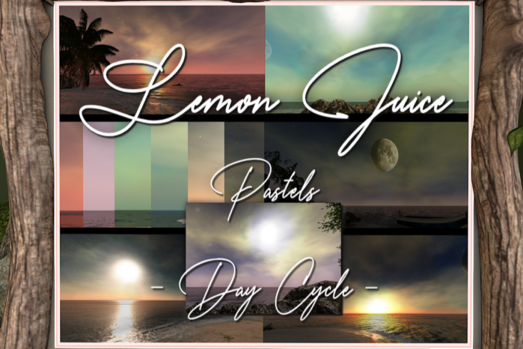 Lemon Juice Pastels Windlights, L$300