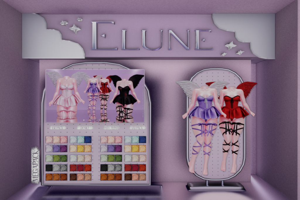 Angel Dress &amp; Wings - Reborn, L$275 each/L$1099 each FP/L$1999 MP