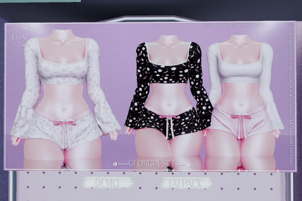 Georgia Set - Legacy/Reborn, L$193 each/L$770 FP