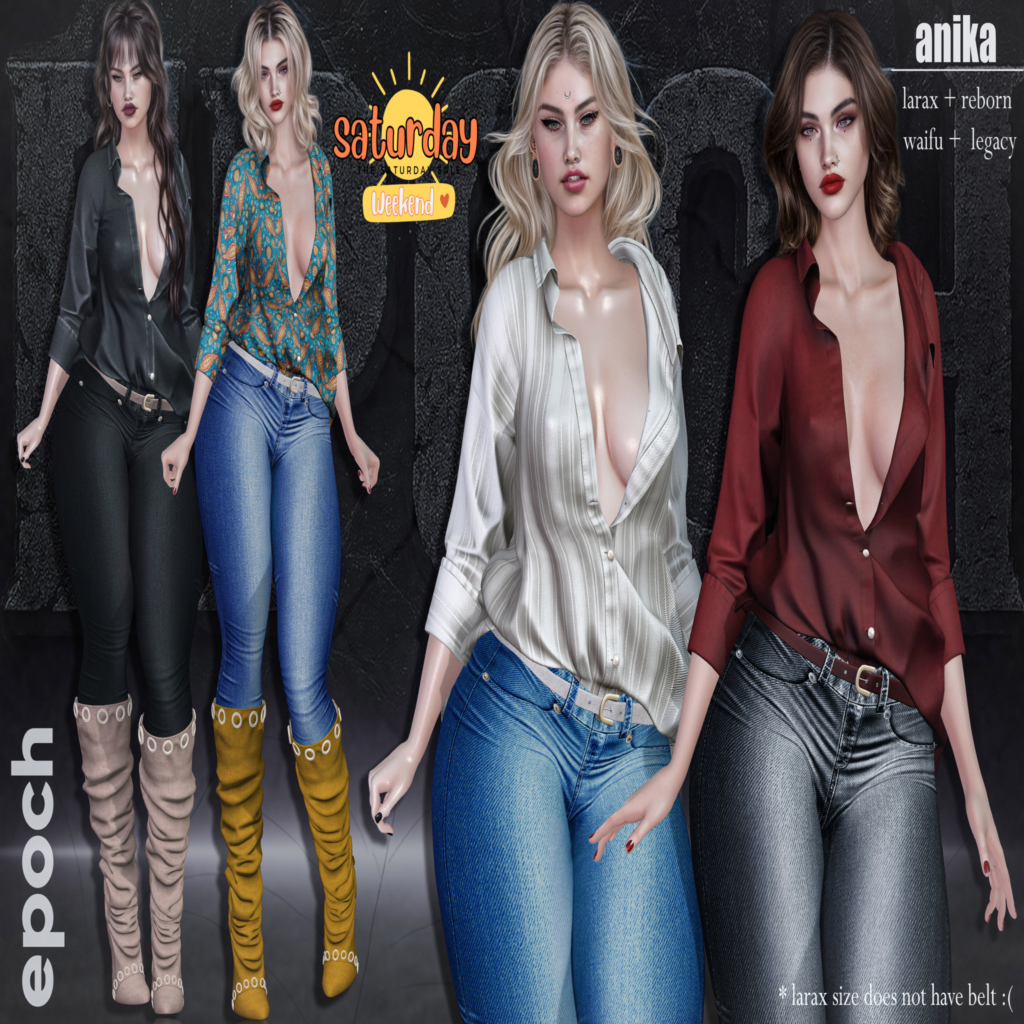 Anika Outfit - Legacy/MaitreyaX/Reborn/+mods	&lt;a href=&quot;http://maps.secondlife.com/secondlife/Chaotic%20Good/150/169/476&quot; target=&quot;_blank&quot;&gt;Teleport&lt;/a&gt;
