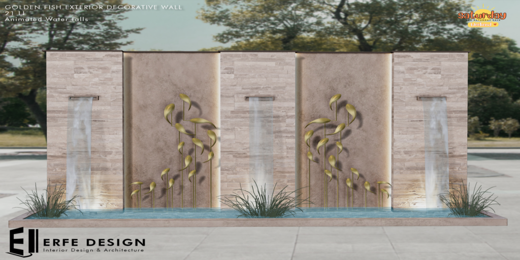 Golden Fish Exterior Decorative Wall	&lt;a href=&quot;http://maps.secondlife.com/secondlife/Corona/122/149/23&quot; target=&quot;_blank&quot;&gt;Teleport&lt;/a&gt;