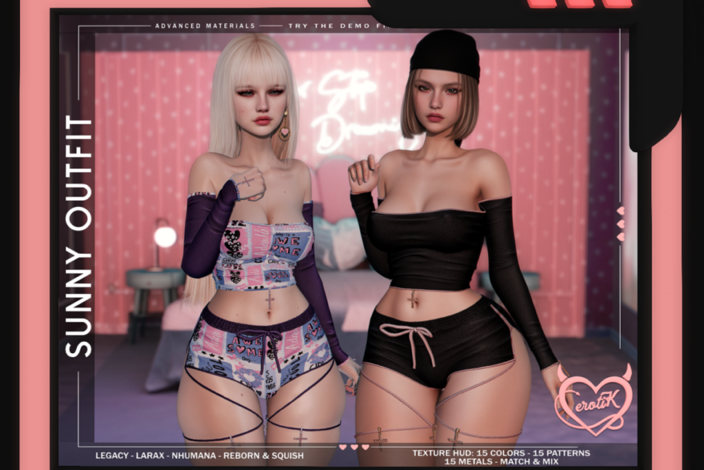 Sunny Outfit - Legacy/MaitreyaX/Nhumana/Reborn/+mods, L$249