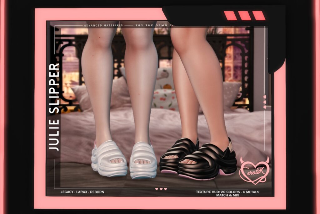 Julie Slippers - Legacy/MaitreyaX/Reborn, L$249 FP