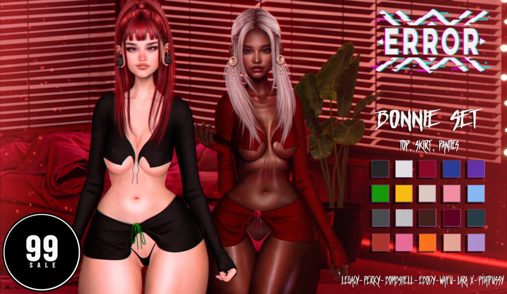 Bonnie Set - Legacy/MaitreyaX/Reborn/+mods	&lt;a href=&quot;http://maps.secondlife.com/secondlife/Crystal%20Isle/111/128/61&quot; target=&quot;_blank&quot;&gt;Teleport&lt;/a&gt;