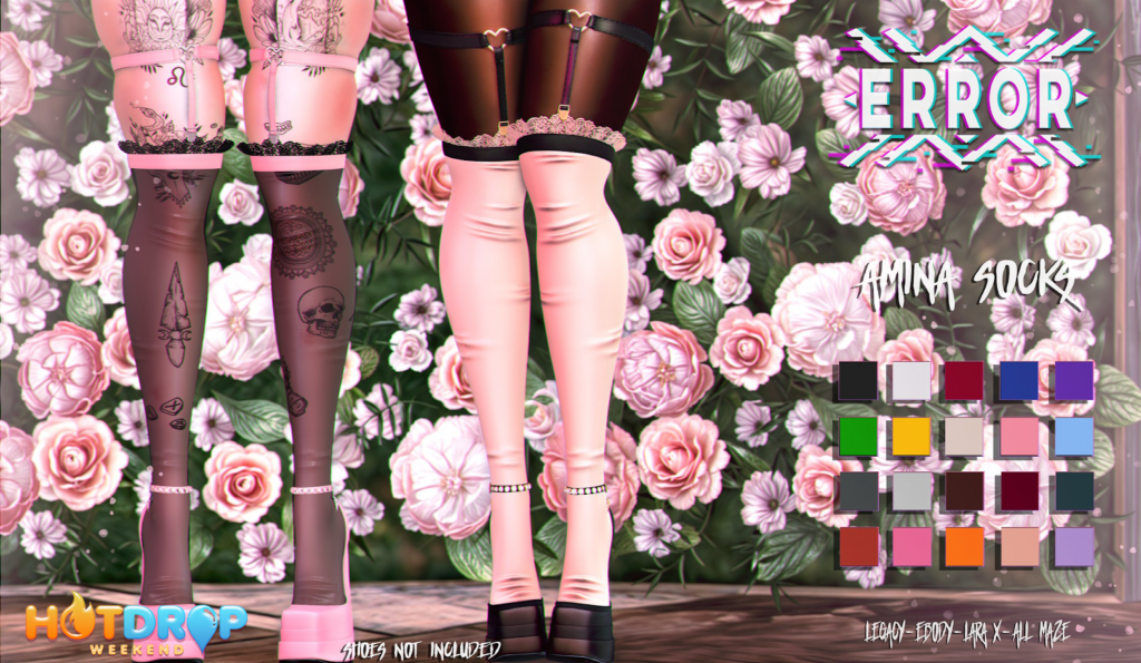 Amina Socks - Legacy/MaitreyaX/Reborn/+mods