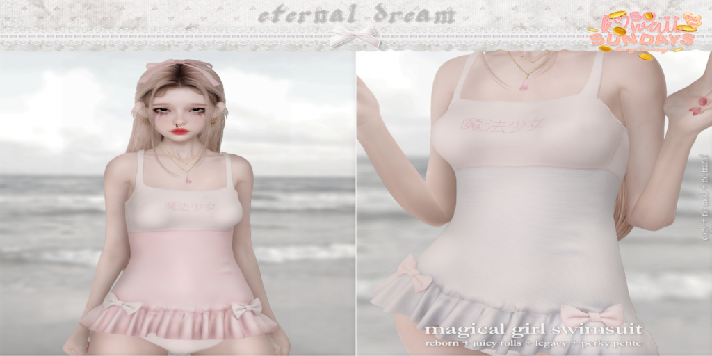 Magical Girl Swimsuit - Legacy/Reborn/+mods	&lt;a href=&quot;http://maps.secondlife.com/secondlife/Kalamay/161/89/22&quot; target=&quot;_blank&quot;&gt;Teleport&lt;/a&gt;