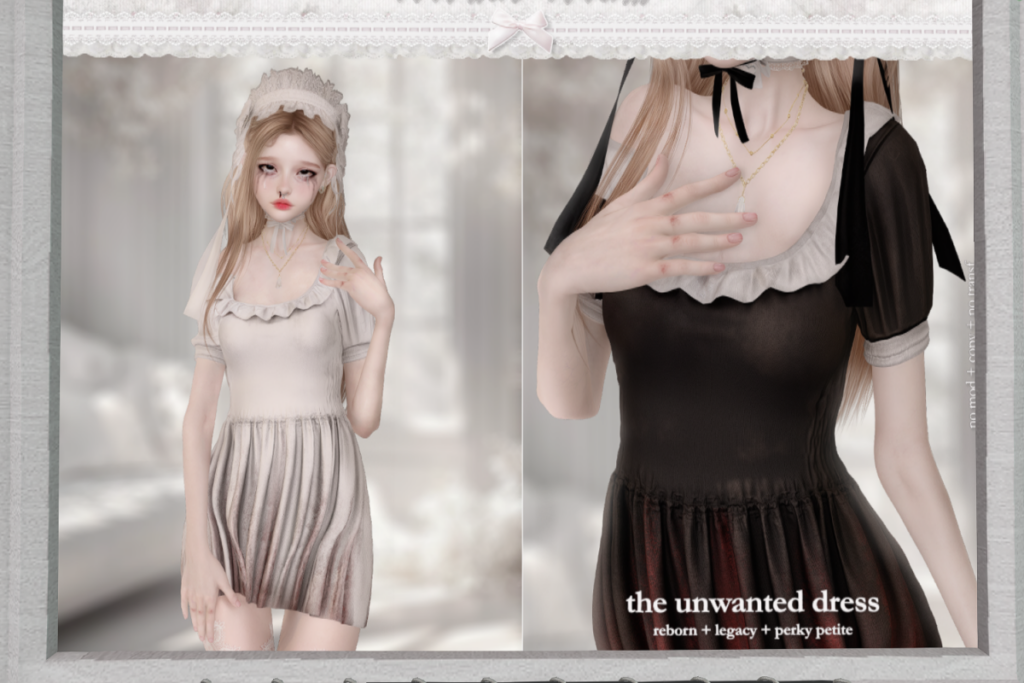 The Unwanted Dress - Legacy/Reborn/+mods, L$299 each/L$2250 FP