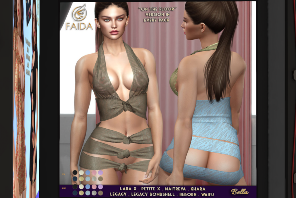 Bella Outift - Khara/Legacy/MaitreyaX/Reborn/+mods, L$199 each/L$599 each FP/L$1999 MP