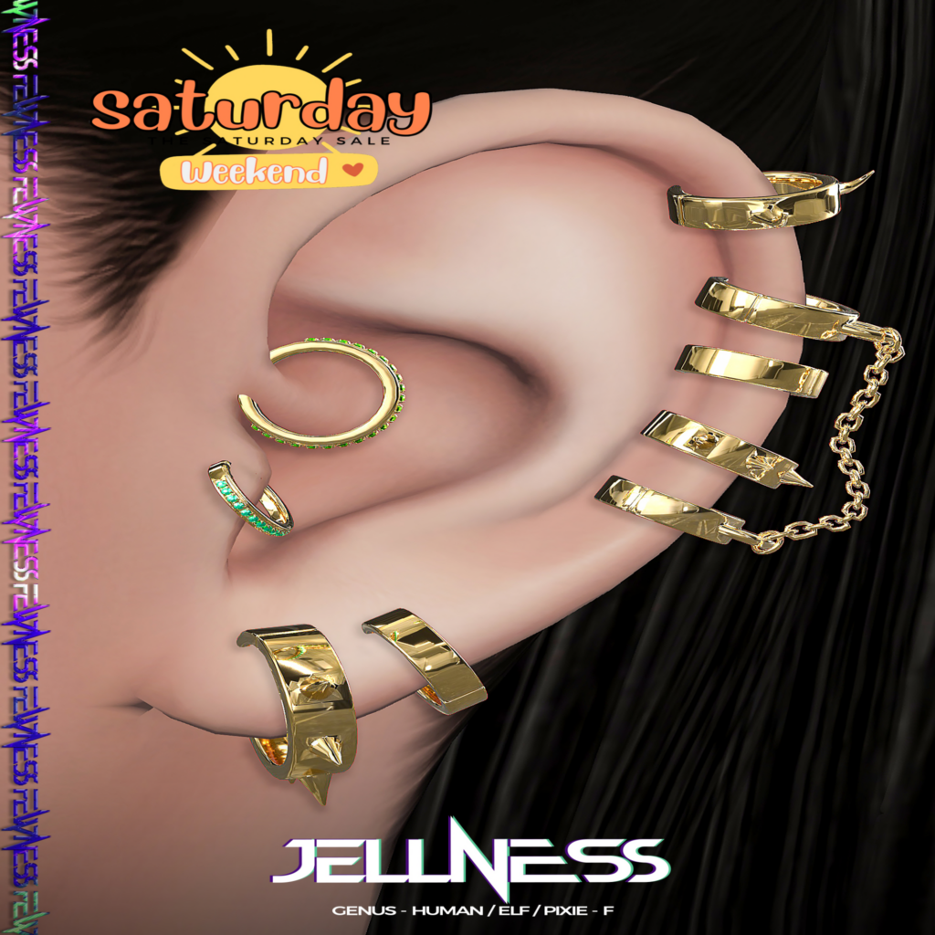Jellness Earring - Genus	&lt;a href=&quot;http://maps.secondlife.com/secondlife/Moonstar/141/89/43&quot; target=&quot;_blank&quot;&gt;Teleport&lt;/a&gt;