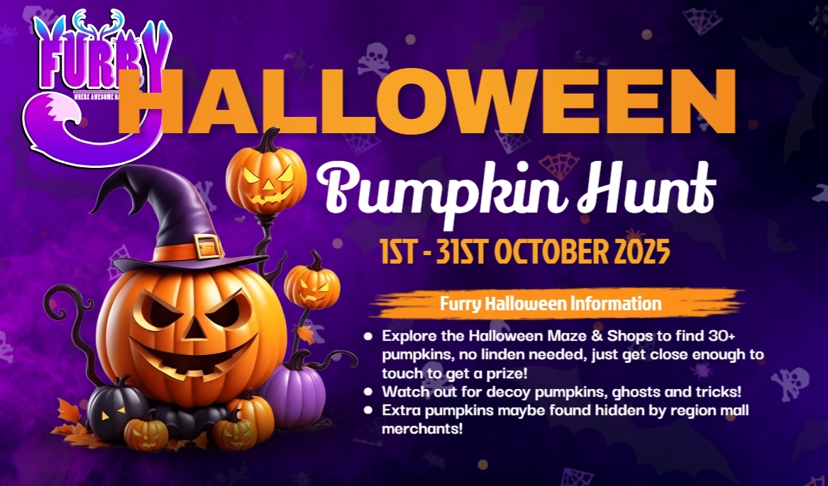 PAWSITIVELY SPOOKTACULAR FURRY HALLOWEEN PUMPKIN HUNT!