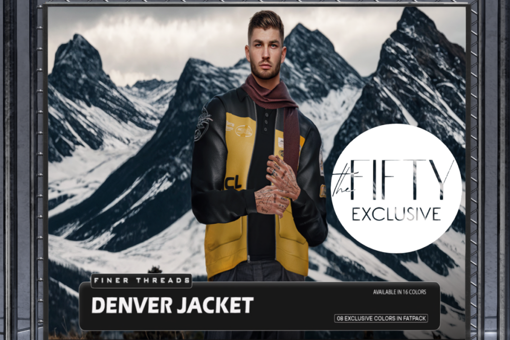 Denver Jacket - Gianni/Jake/Legacy, L$279 each/L$1199 FP