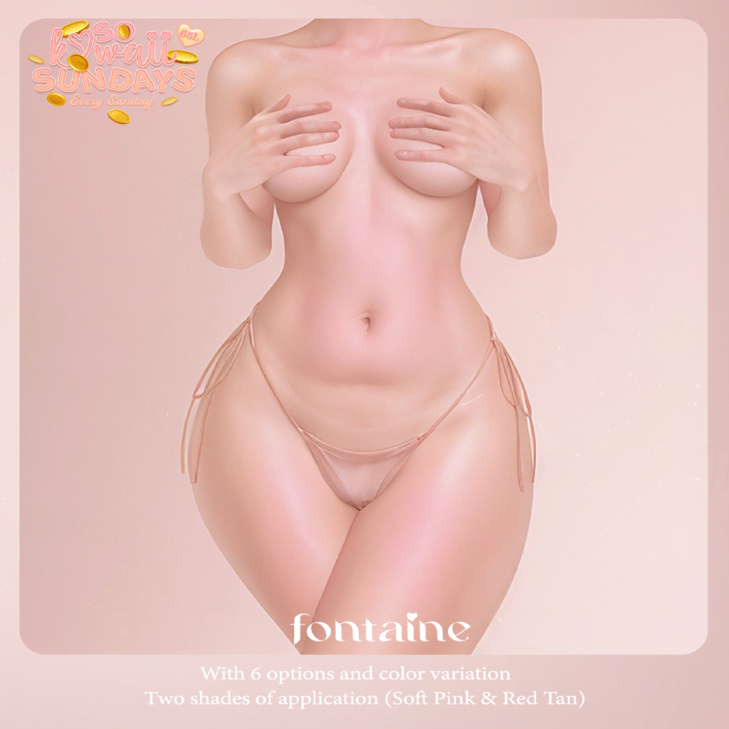 Sunkiss Body Blush - BOM	&lt;a href=&quot;https://maps.secondlife.com/secondlife/VELOUR/66/140/83&quot; target=&quot;_blank&quot;&gt;Teleport&lt;/a&gt;