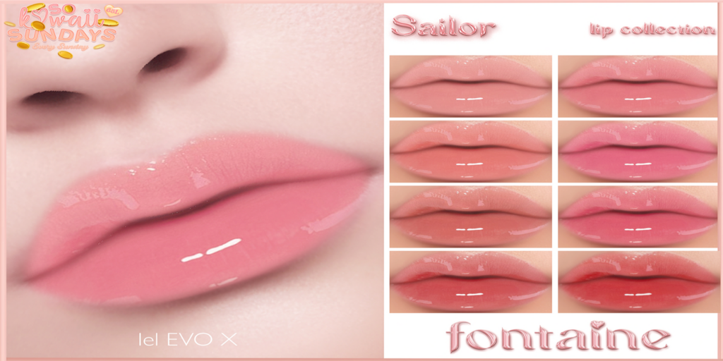 Sailor Lipstick - EvoX	&lt;a href=&quot;https://maps.secondlife.com/secondlife/VELOUR/66/140/83&quot; target=&quot;_blank&quot;&gt;Teleport&lt;/a&gt;
