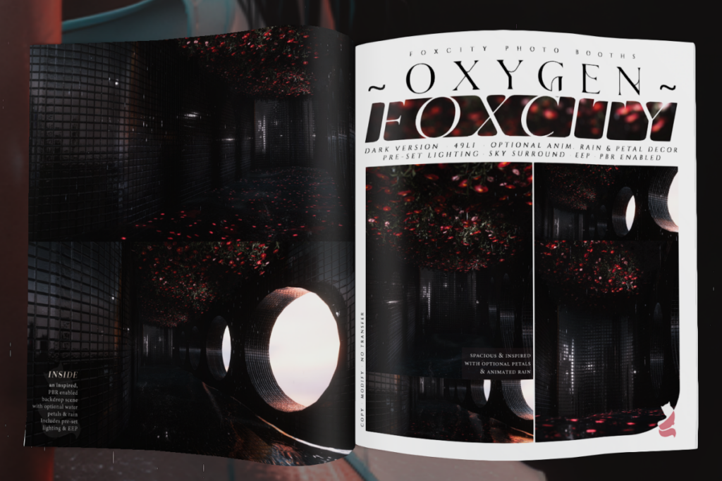 Oxygen Photobooth Dark, L$469