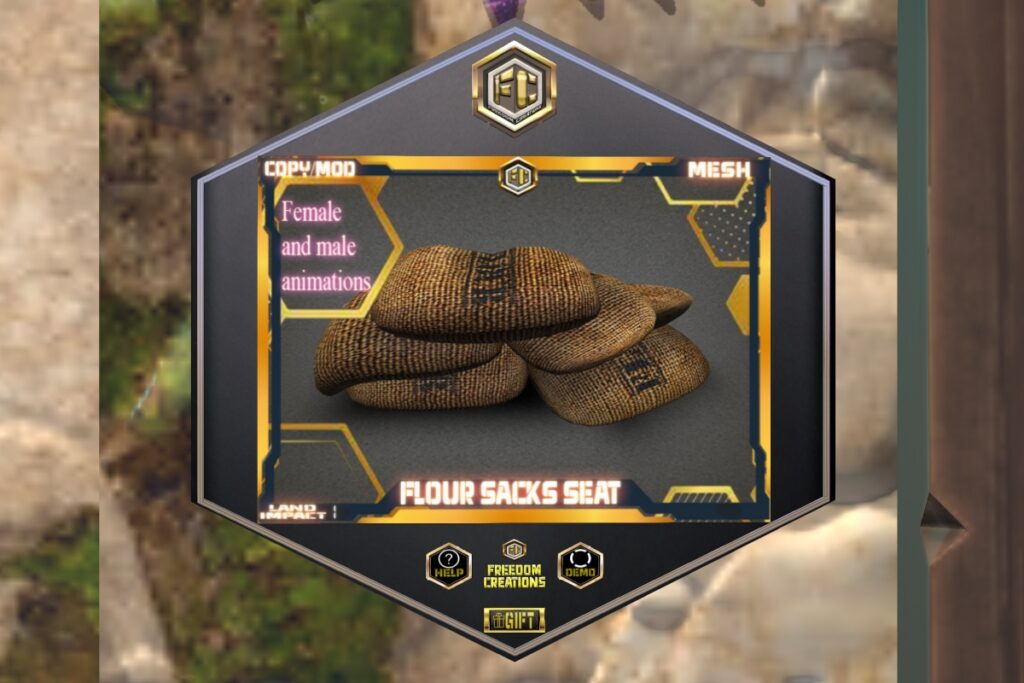 Flour Sacks Seat, L$125