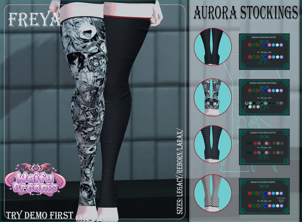 Aurora Stockings - Legacy/MaitreyaX/Reborn