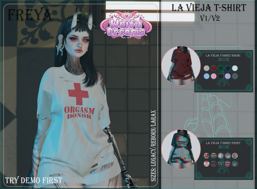 La Vieka T-Shirt - Legacy/MaitreyaX/Reborn