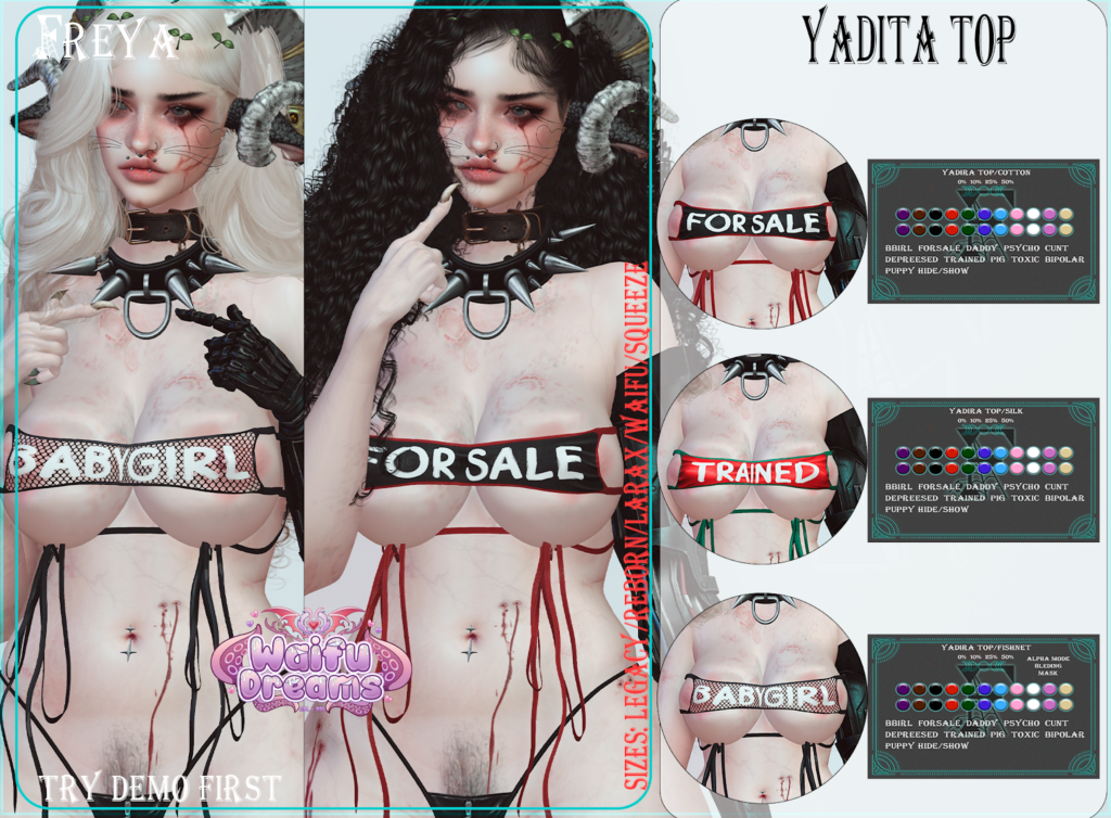 Yadita Top - Legacy/MaitreyaX/Reborn/+mods