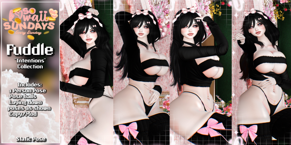 Intentions Poses	&lt;a href=&quot;http://maps.secondlife.com/secondlife/Dream%20Garden/102/85/1251&quot; target=&quot;_blank&quot;&gt;Teleport&lt;/a&gt;