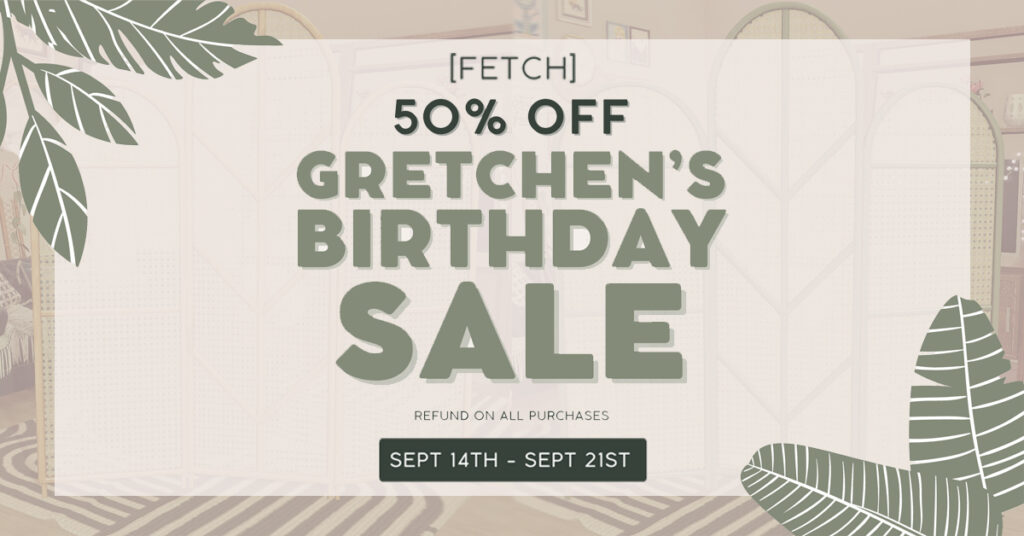 Birthday Sale!