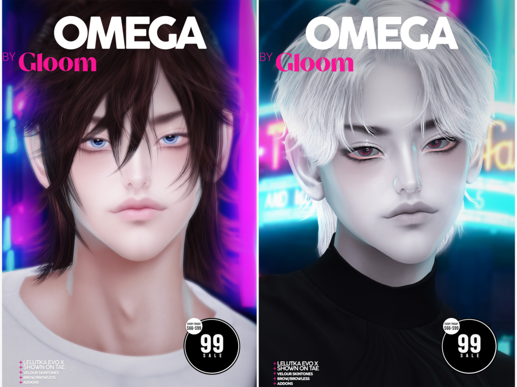 Omega Skin Human - EvoX | Omega Skin Fantasy - EvoX	&lt;a href=&quot;http://maps.secondlife.com/secondlife/Moonstar/134/168/44&quot; target=&quot;_blank&quot;&gt;Teleport&lt;/a&gt;