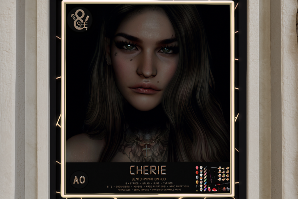Cherie Animations, L$120 each/L$2500 FP