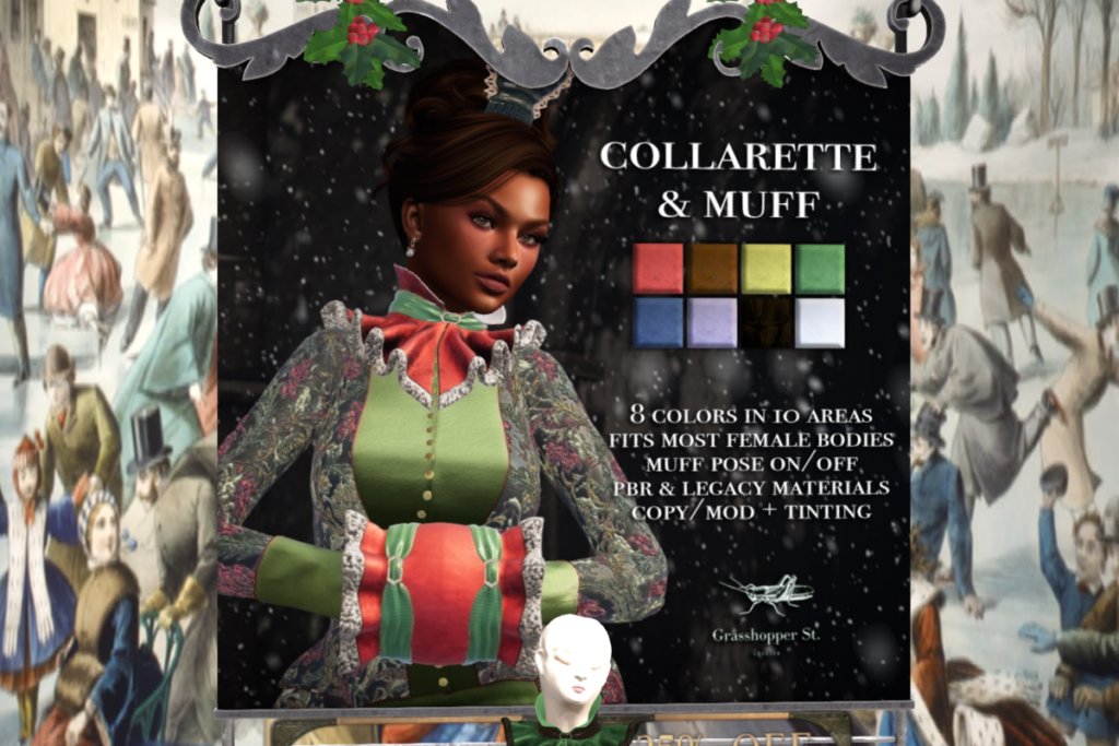 Collarette &amp; Muff, L$300