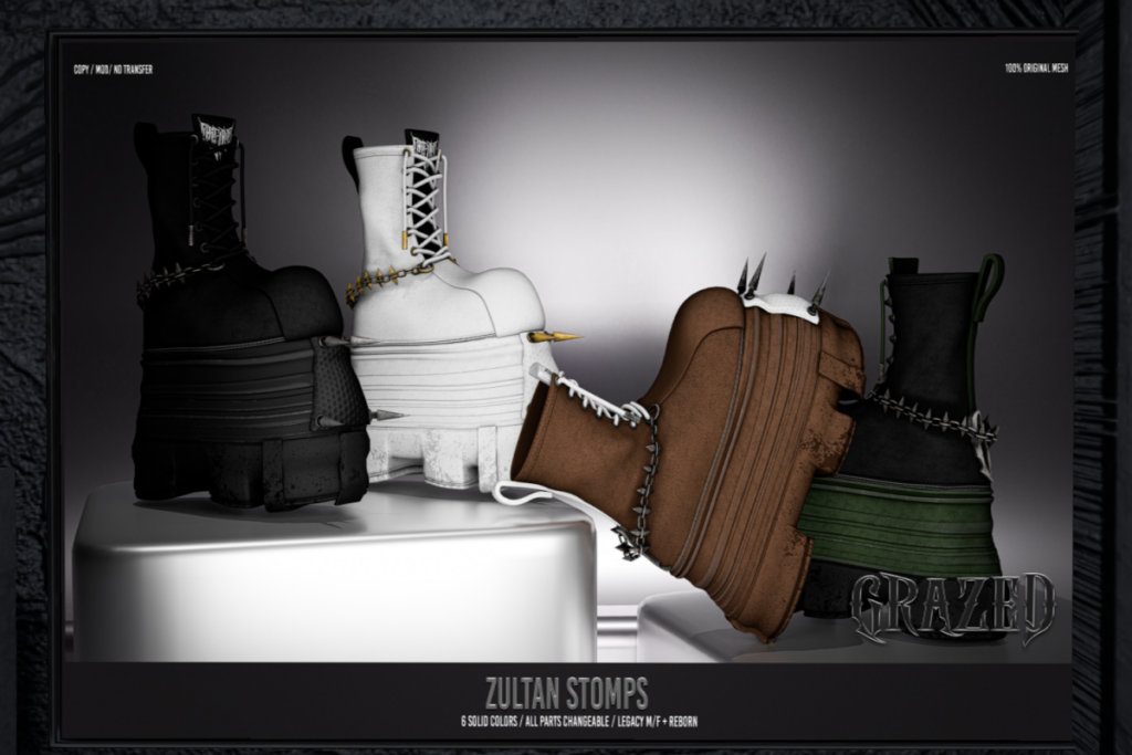Zultan Stomps - Legacy F+M/Reborn, L$899