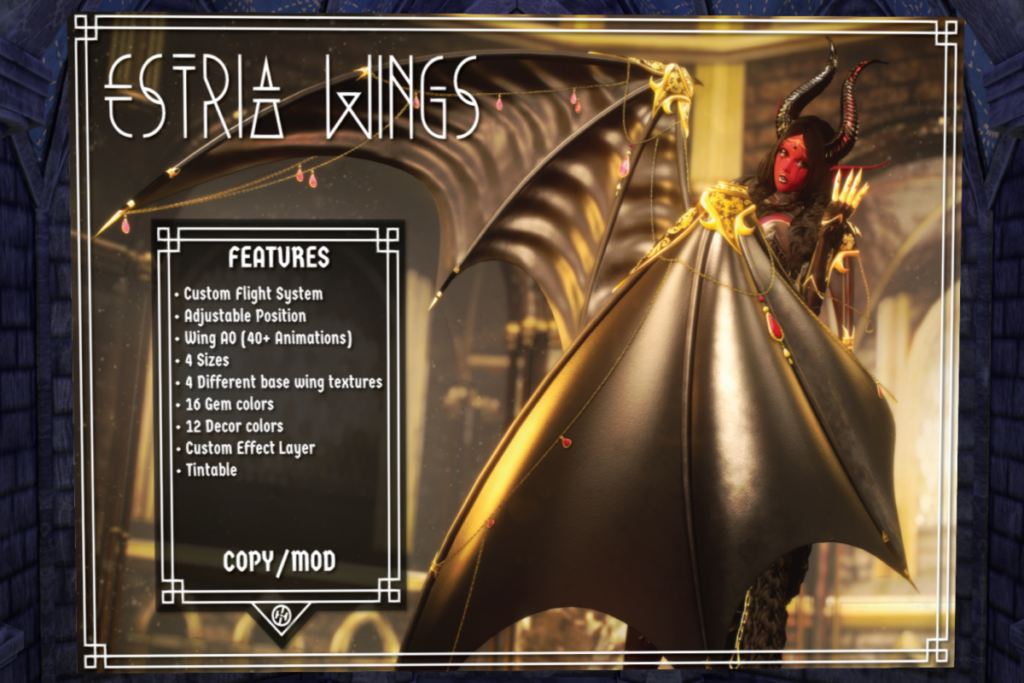 Estria Wings, L$750