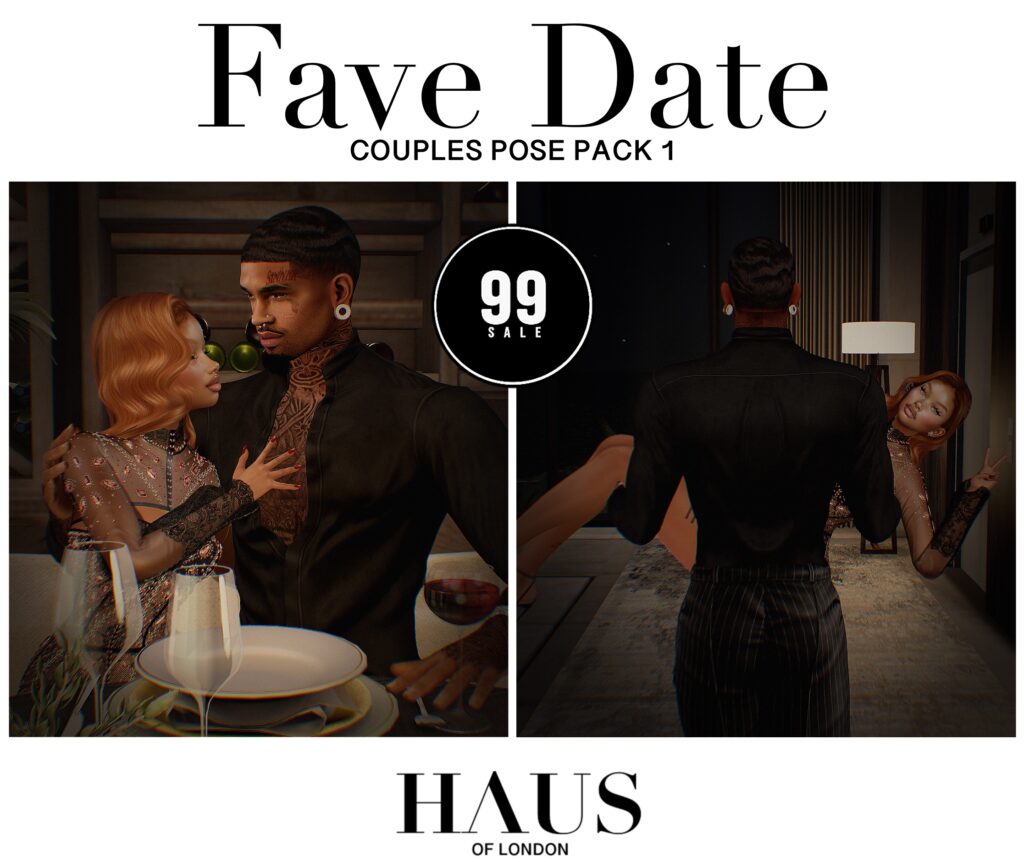Fave Date Couples Pose Set 1	&lt;a href=&quot;http://maps.secondlife.com/secondlife/Golden%20Marina/67/59/3028&quot; target=&quot;_blank&quot;&gt;Teleport&lt;/a&gt;