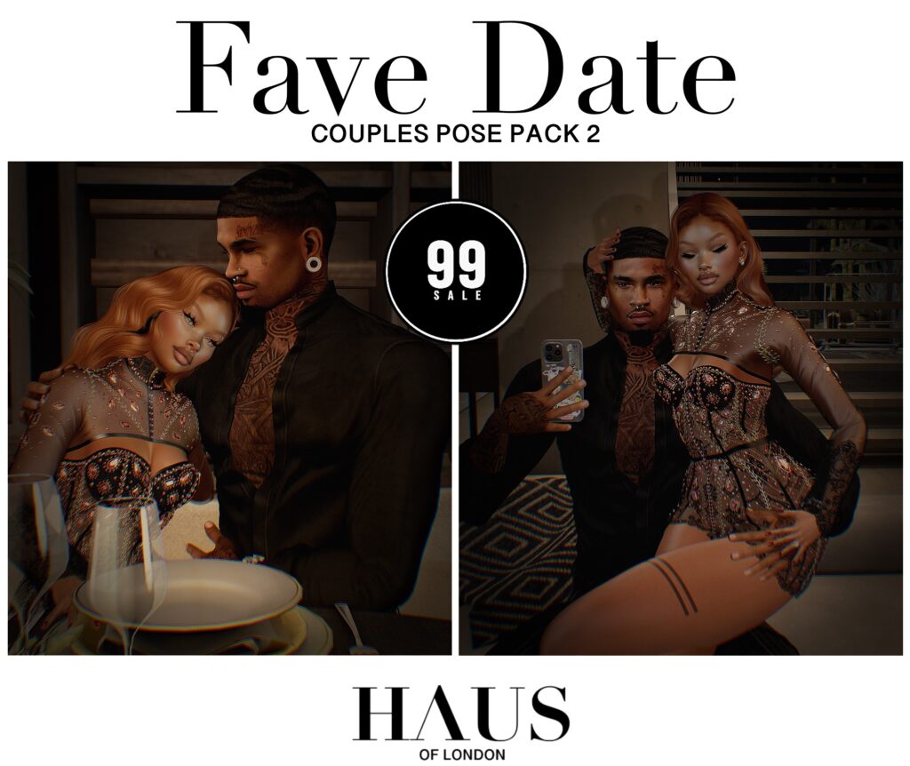 Fave Date Couples Pose Set 2	&lt;a href=&quot;http://maps.secondlife.com/secondlife/Golden%20Marina/67/59/3028&quot; target=&quot;_blank&quot;&gt;Teleport&lt;/a&gt;