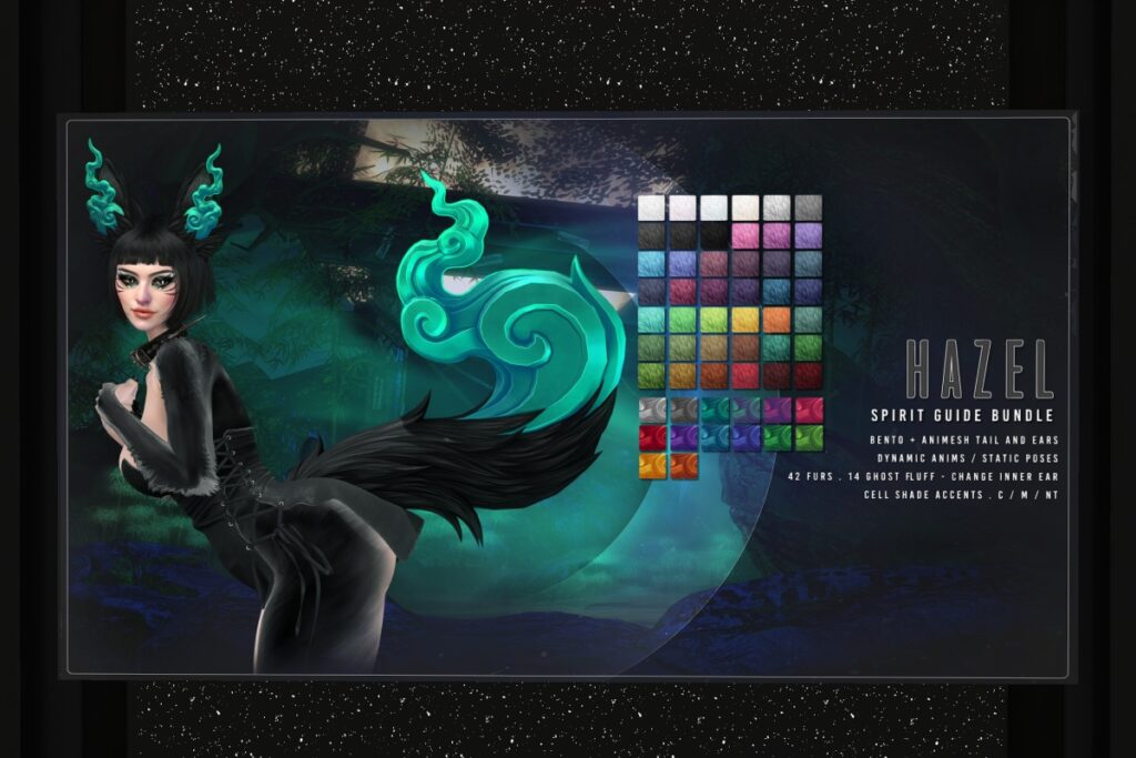 Spirit Guide Ears &amp; Tail, L$799 FP