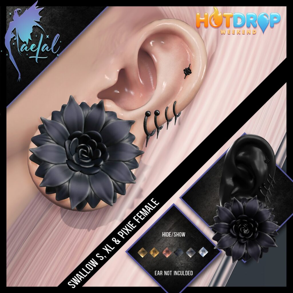 Earring #45 - Swallow Gauged