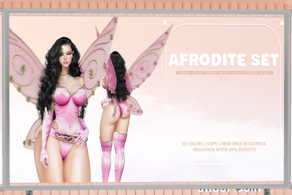 Afrodite Set - Reborn, L$250 each/L$1000 FP
