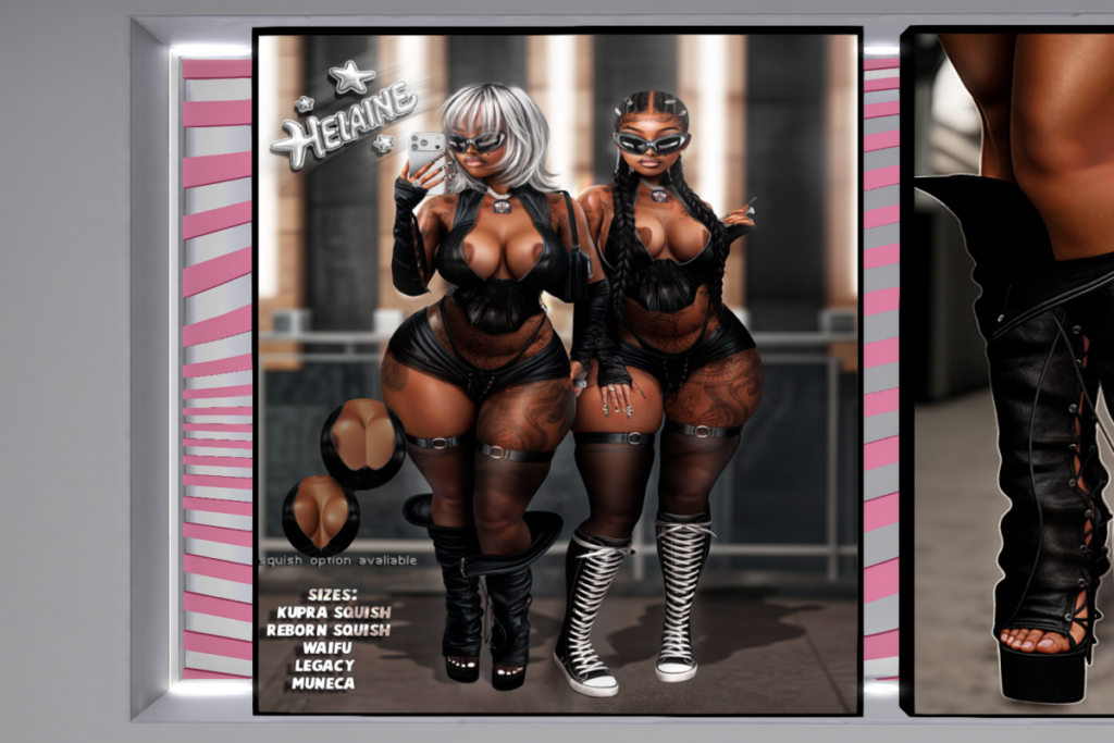 Dime PC Top, Shorts, &amp; Panties - Inithium/Legacy/Reborn/Yentements/+mods - L$499-L$999 each FP