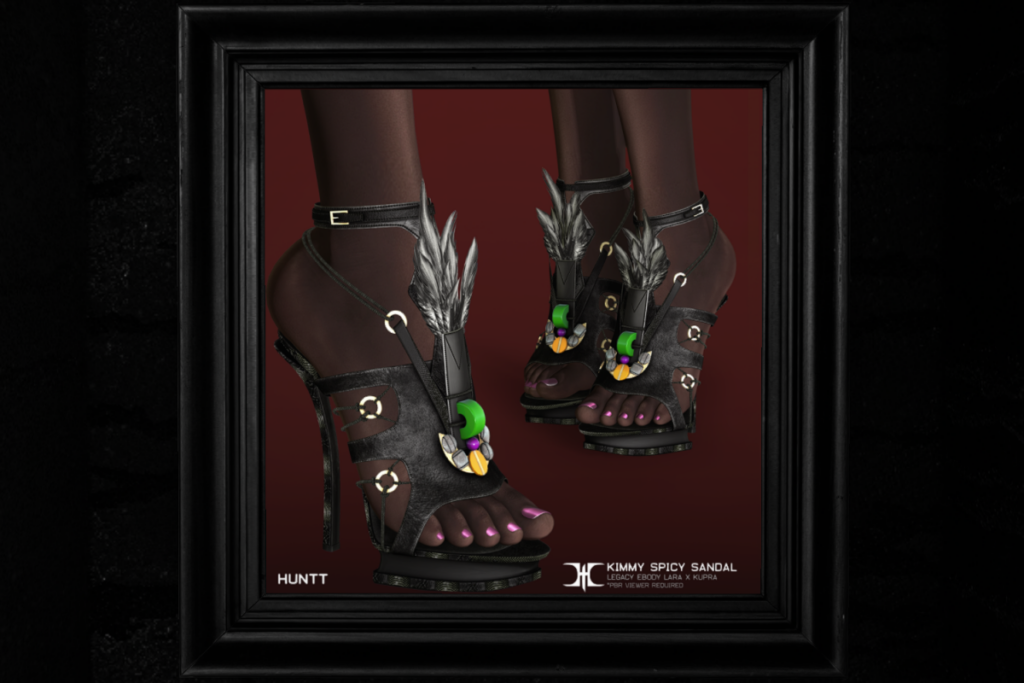 Kimmy Spicy Sandal - Inithium/Legacy/MaitreyaX/Reborn, L$285 each/L$999 FP
