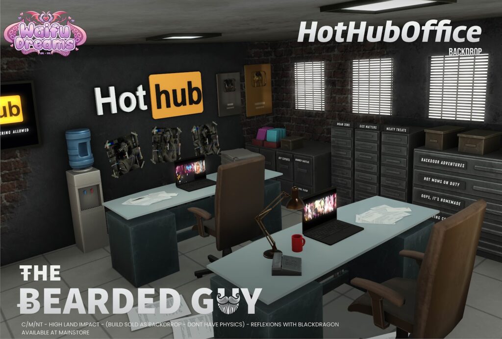 HotHub Office Backdrop