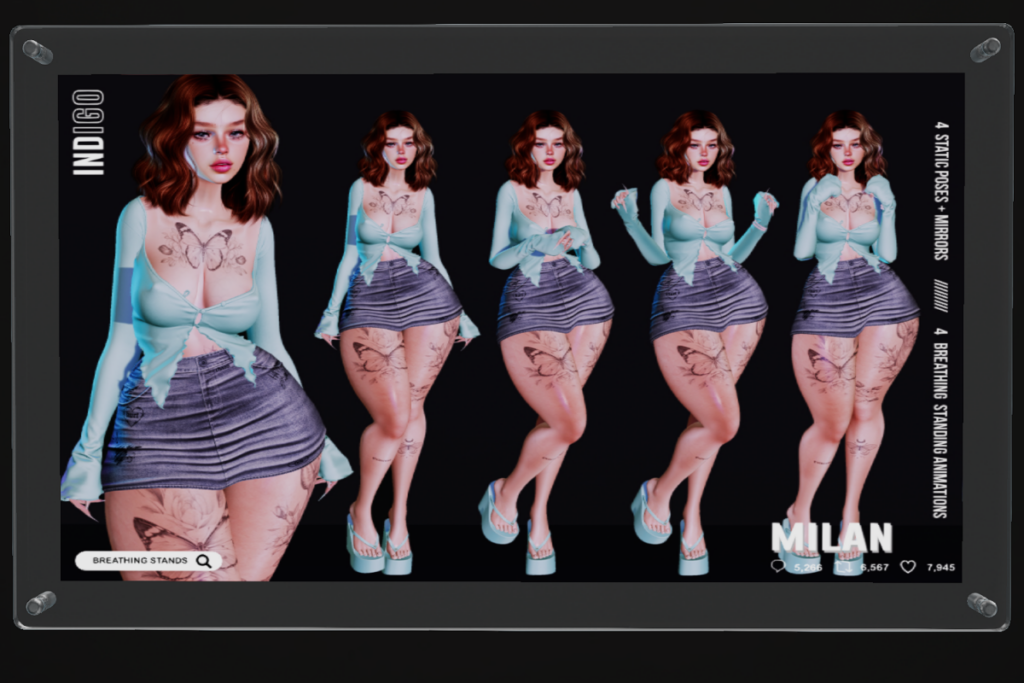 Milan Poses, L$299